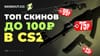 ТОП скинов в CS до 100 рублей